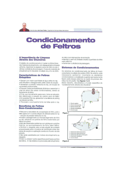 Condicionamento De Feltros Chuveiros Thumbnail Image