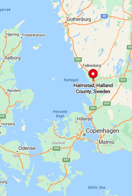 Halmstad Map