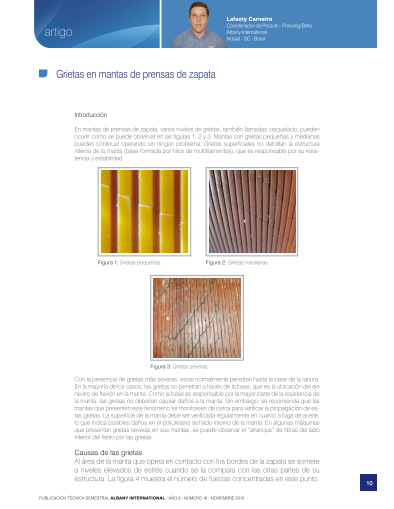 Grietas En Mantas De Prensas De Zapata Thumbnail Image