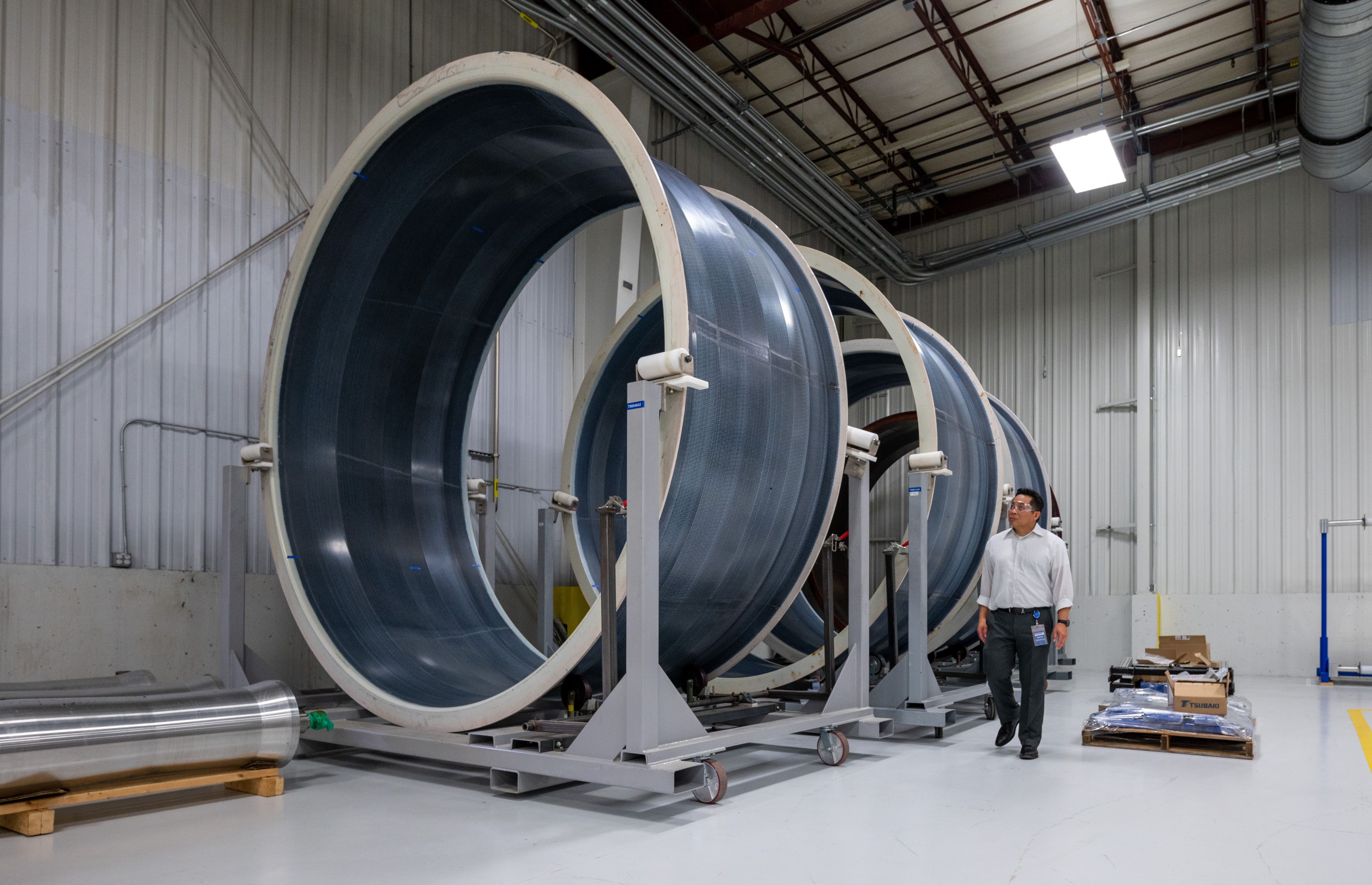 AEC Fan Cases for LEAP & GE9X Engines Durable Composites