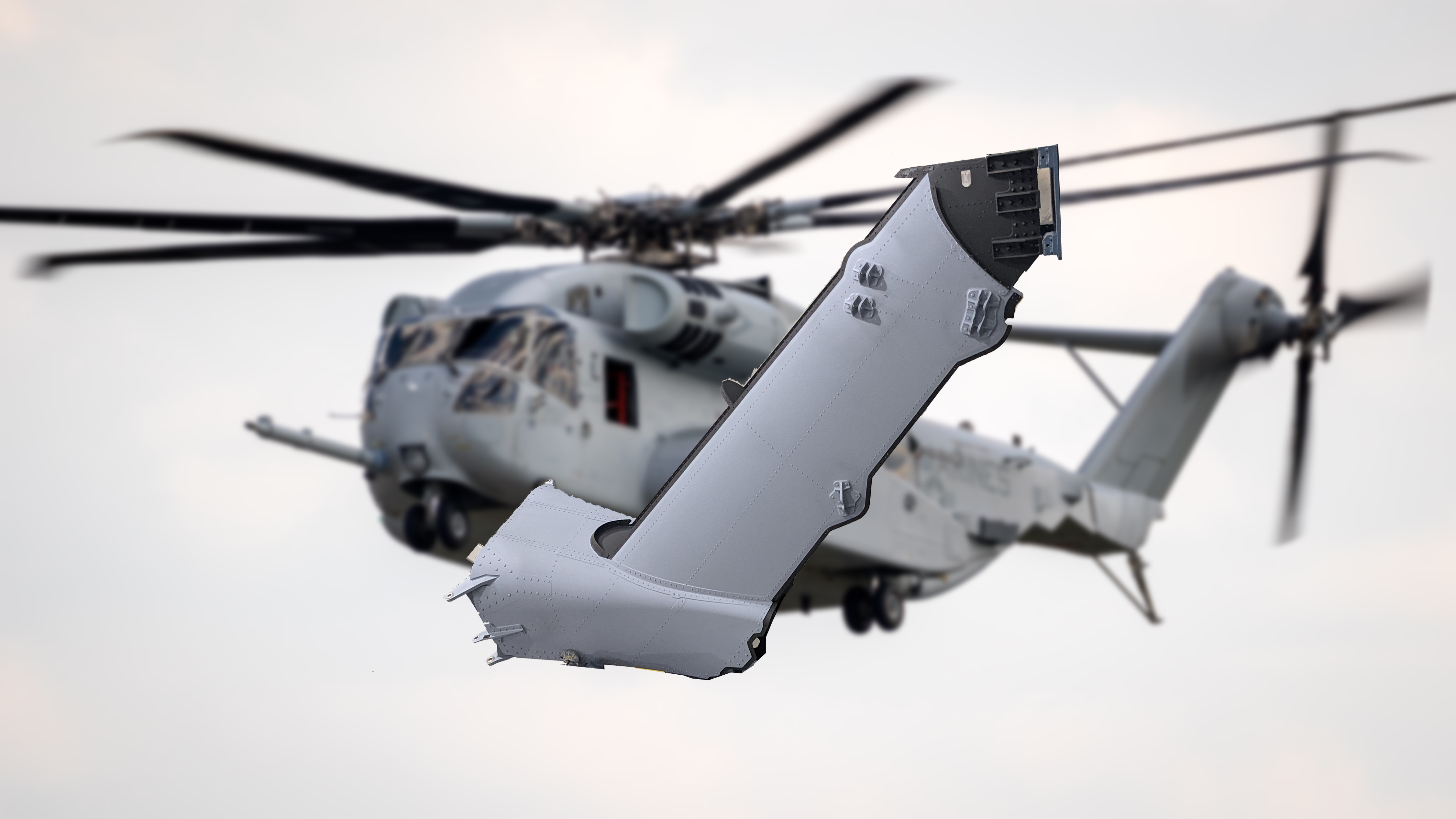 Tail Rotor Assembly CH53K Advanced Composites