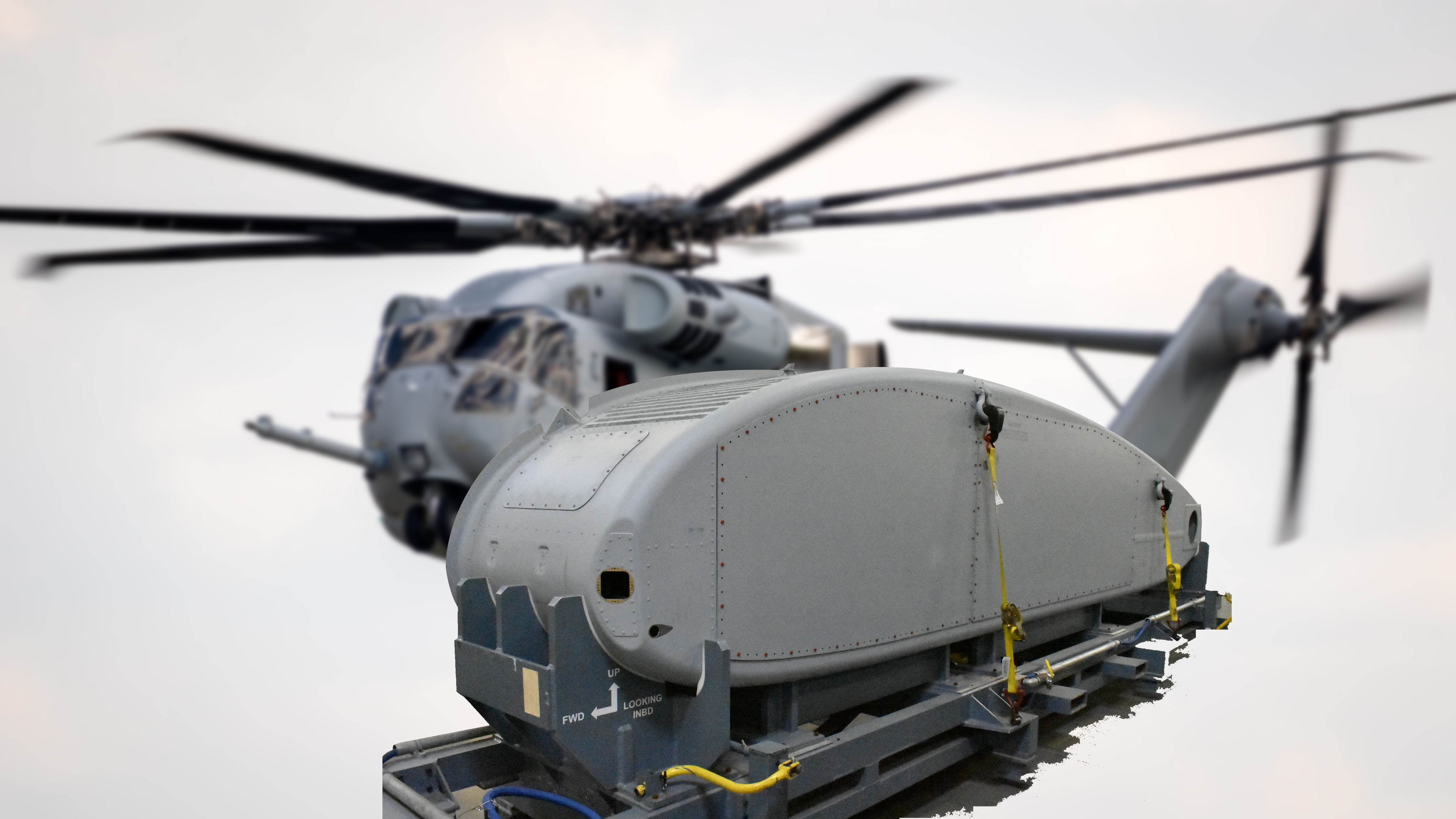 Helicopter Sponsons Assembly by Albany Engineered Composites