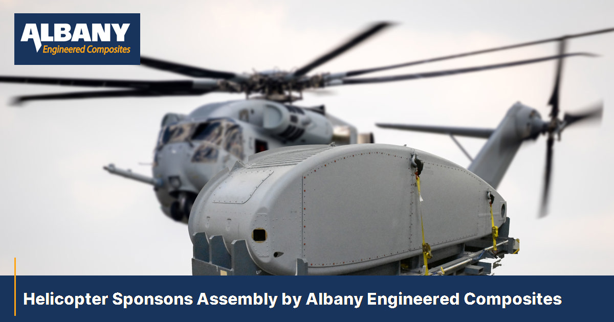 Helicopter Sponsons Assembly by Albany Engineered Composites