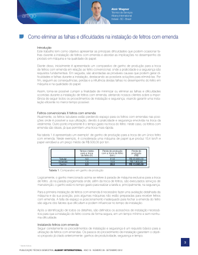 Como Eliminar As Falhas E Dificuldades Na Instalação De Feltros Com Emenda Thumbnail Image