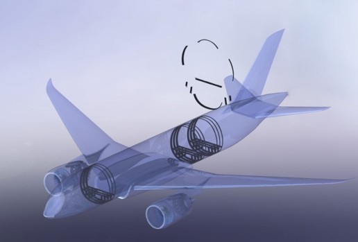 Boeing Exploded Frame Still Render