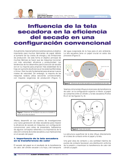 Influencia De La Tela Secadora En La Eficiencia Del Secado En Una Configuración Convencional Thumbnail Image