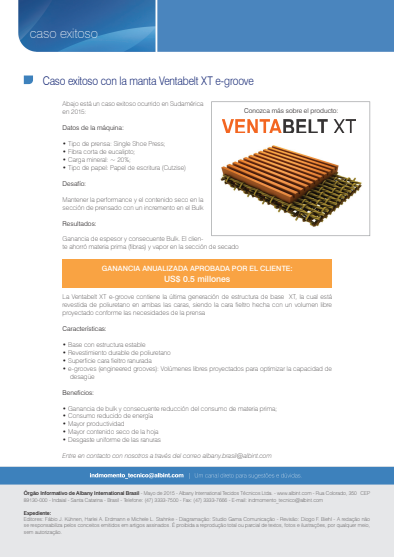 Caso Exitoso Con La Manta Ventabelt Egroove Thumbnail Image